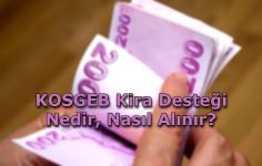 KOSGEB Kira Desteği Nedir, Nasıl Alınır?